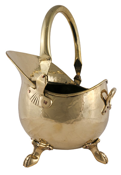 Solid Brass Imperial Scuttle